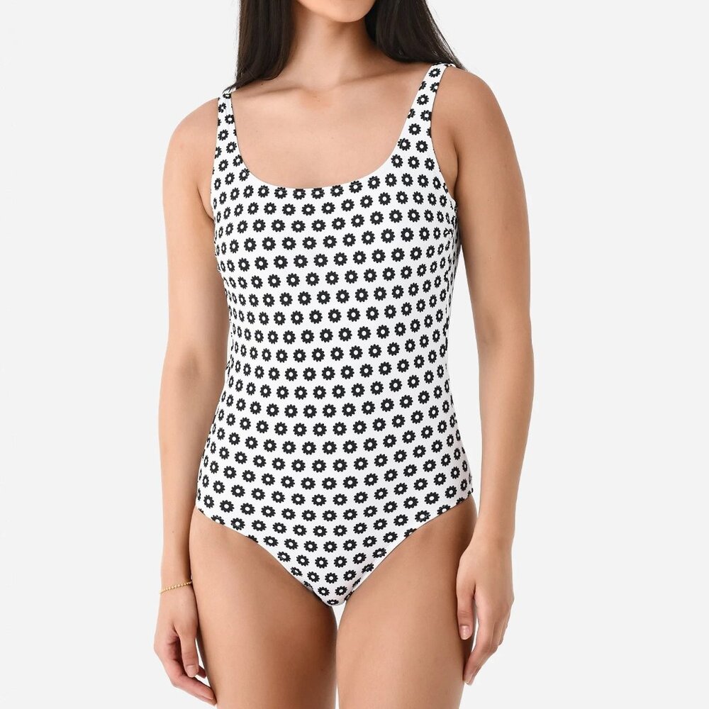 TORY BURCH Women's Printed Tank One-Piece Swimsuit